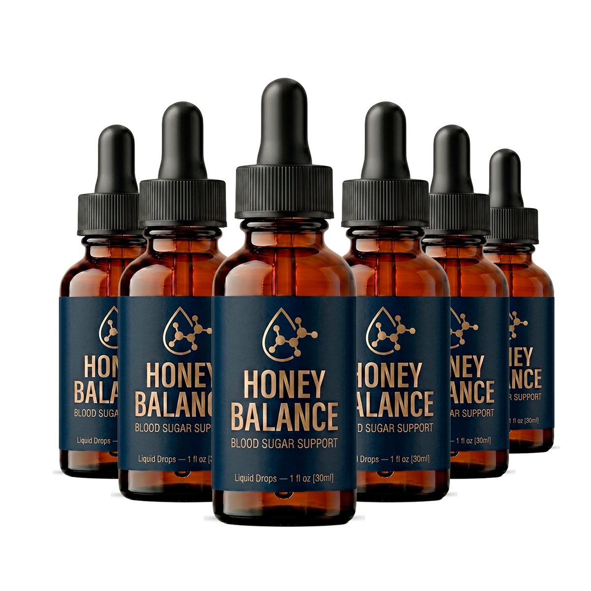 HoneyBalance 6 bottle pack — best value 180 day supply